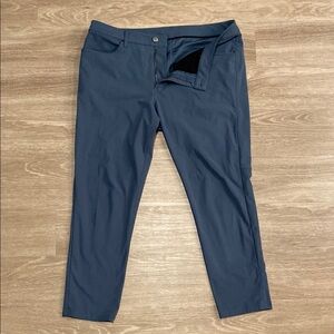 Men's Iron Blue Lululemon ABC Classic-Fit Pants